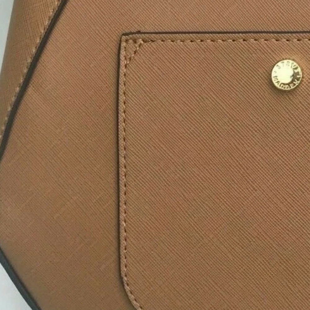 Steve Madden Saddle Crossbody Bag with Floral Scarf NWT - Picture 7 of 8
